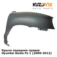 Крыло переднее правое Hyundai Santa Fe 1 (2000-2012) KUZOVIK