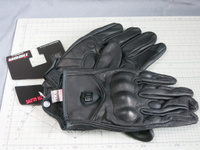 Перчатки Icon pursuit glove размер 2XL чёрная кожа