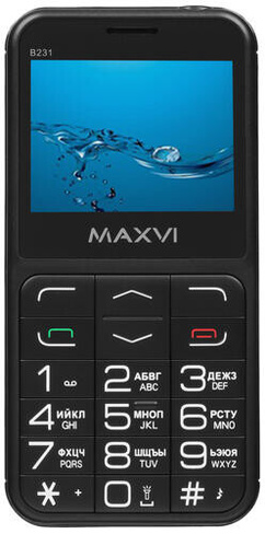 Сотовый телефон MAXVI B231Black