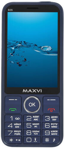 Сотовый телефон MAXVI B35DarkBlue