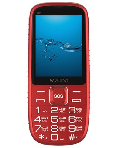 Сотовый телефон MAXVI B9Red