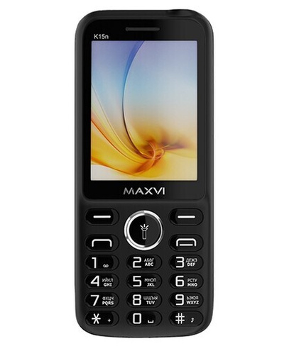 Сотовый телефон MAXVI K15nBlack