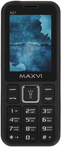 Сотовый телефон MAXVI K21Black