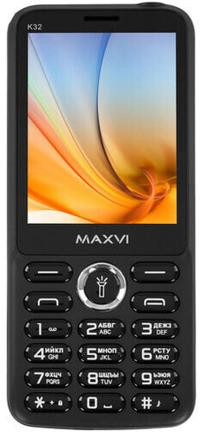 Сотовый телефон MAXVI K32Black