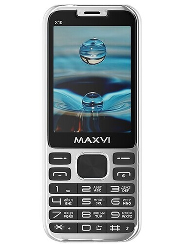 Сотовый телефон MAXVI X10Silver