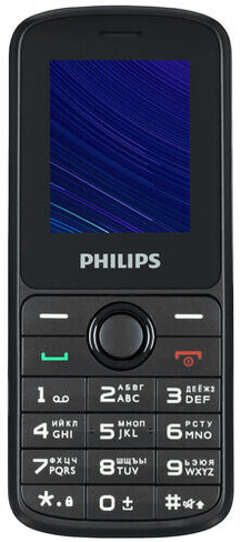 Сотовый телефон Philips XeniumE2101Black