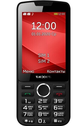 Сотовый телефон teXet TM-308Black