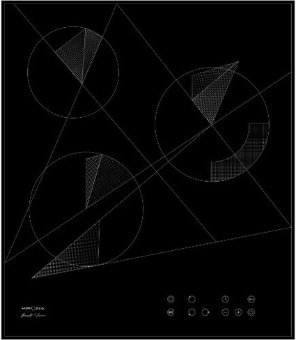 Электрическая варочная панель Krona Fidato45BL