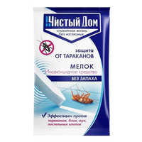 Чистый дом мелок от тараканов 20 г