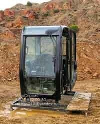 Кабины бу Hitachi JCB Liebherr Hyundai Volvo CAT