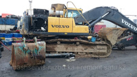 Экскаватор гусеничный Volvo EC290 на запчасти под металл