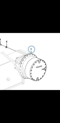 Редуктор хода Volvo EC480 VOE14632579, 14593321, 14631200