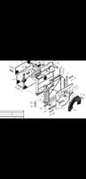 Корпус радиатора Volvo EC290, EC240 VOE 14517265