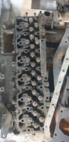 Головка блока ГБЦ SAA6D107E Komatsu 6754-11-1101, 6754-11-1100, 6754-31-8111, 6754-11-7110