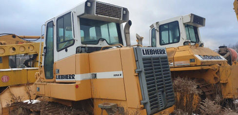 Бульдозер погрузчик Liebherr PR732B, Liebherr LR632B