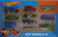 Набор машин 10 шт Hot wheels 10