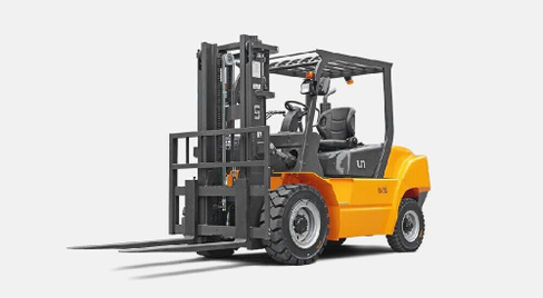 Дизельный вилочный погрузчик UN Forklift FD40T