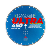 Диск сегментный DIAMASTER Laser ULTRA 450х25,4х32z железобетон Diamaster