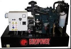 Дизельный генератор EuroPower EP 30 DE EUROPOWER