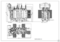 Трансформатор ТДЦТН-80000/110-У1 трехобмоточный ЗАО Трансформатор