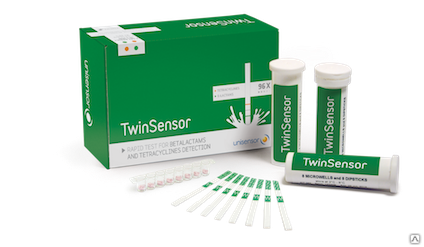 Тест на антибиотики в молоке Twinsensor (96 тестов)