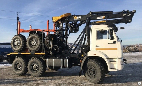 Лесовоз Камаз КМ 70-К KAMAZ 43118