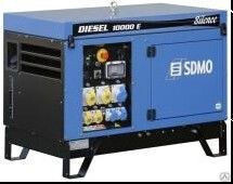 Дизельный генератор SDMO DIESEL 10000 E SILENCE Sincro