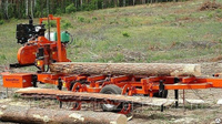 Ленточная пилорама LT20 с гидравликой Wood-Mizer