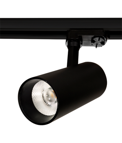 Светильник TR3430 LED 30W 2700K светодиодный черный трековый 3ф