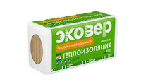 Базальтовый утеплитель Стандарт Эковер пл 50 кг/м3 упаковка 12 плит 1x0,6 м