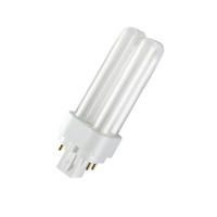 Лампа Dulux D/E 18W/21-840 G24q-2 холодный белый люминесцентная Osram