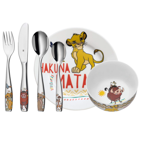 Набор посуды детской WMF Король Лев 6 предметов