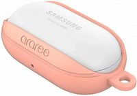 Силиконовый чехол Araree Bean для Galaxy Buds/Buds+ Pink (GP-R170KDFPBRB)