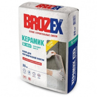 Клей для керамической плитки Brozex KS 9, 25 кг 1 уп 48 шт