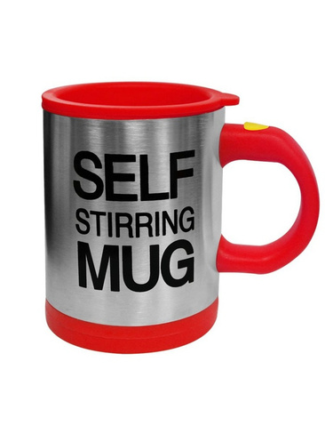 Кружка-мешалка Self Stirring Mug красная