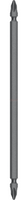 OB 2 Насадка TERMOCLIP Ph с крестообразным шлицем сталь, 2x25 мм