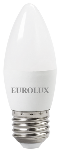 Лампа светодиодная EUROLUX LL-E-C37-6W-230-4K-E27 Eurolux
