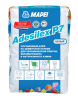 Клей для плитки керамогранита и камня Mapei Adesilex P7 белый, 25 кг