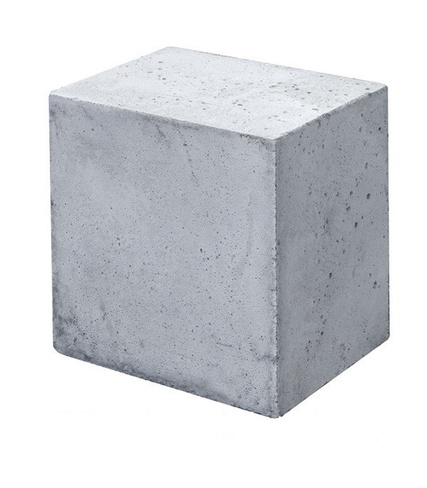 Блок бетонный фундаментный полнотелый ФБС 200 х 400 х 400 мм