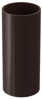 Труба водосточная пластиковая Docke Lux D100 мм длина 3м Шоколад