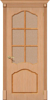 Дверь межкомнатная Каролина Ф-01 (Дуб) Риф. BRAVO