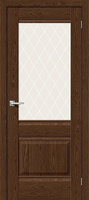 Дверь межкомнатная Прима-3 Brown Dreamline White Сrystal mr.wood