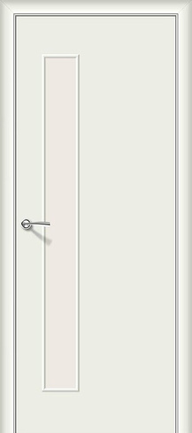 Строительная дверь Гост-3 Л-23 (Белый) Magic Fog BRAVO