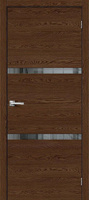 Дверь межкомнатная Браво-2.55 Brown Skyline Mirox Grey mr.wood