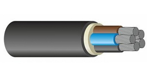 Кабель силовой не бронированный АВВГнг(А)-LS 5х240-1