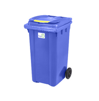 Евроконтейнер пластиковый для мусора Razak 240 л синий