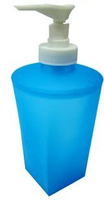 Дозатор для жидкого мыла пластиковый "AQUA" арт.8302, голубой