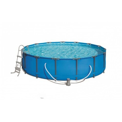 Каркасный бассейн Bestway Steel Pro Max 56830, 457x122 см, круглый