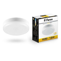 Лампа светодиодная LED 12вт GX53 теплый таблетка (LB-453) Feron