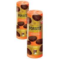 "Forsite", печенье-сэндвич с шоколадно-ореховым вкусом, 220 г Яшкино